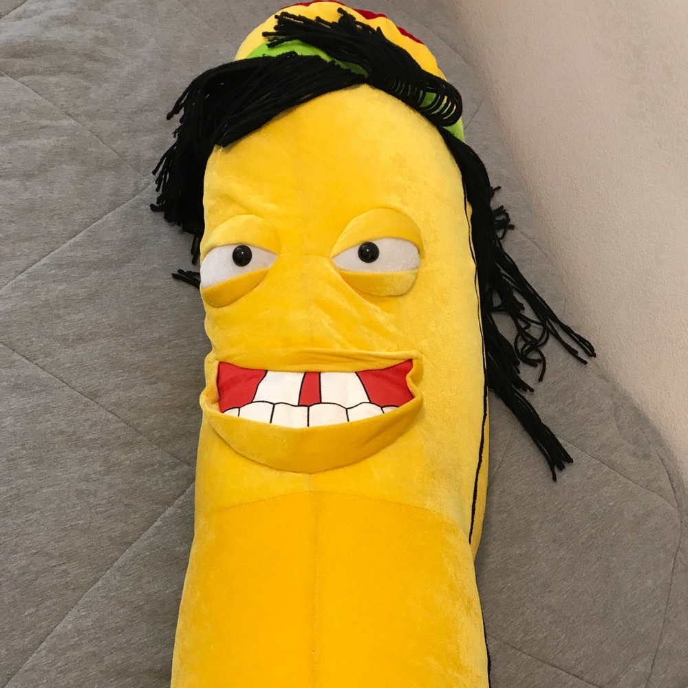 Jamaican Banana Stuffed Animal Rasta